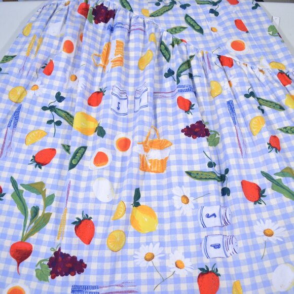 NWT LISA SAYS GAH MAEVE MIDI SKIRT, PICNIC, 2XL - Picture 10 of 13